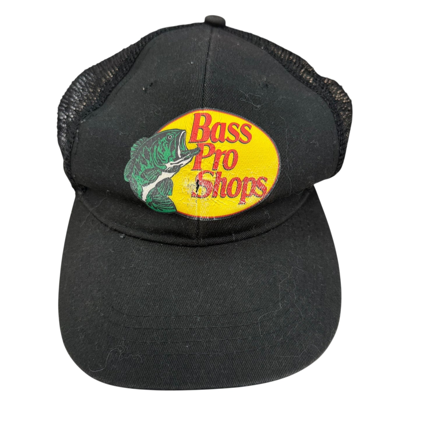 BLACK BASS PRO SHOP CAP 100 Some wear on the logo
