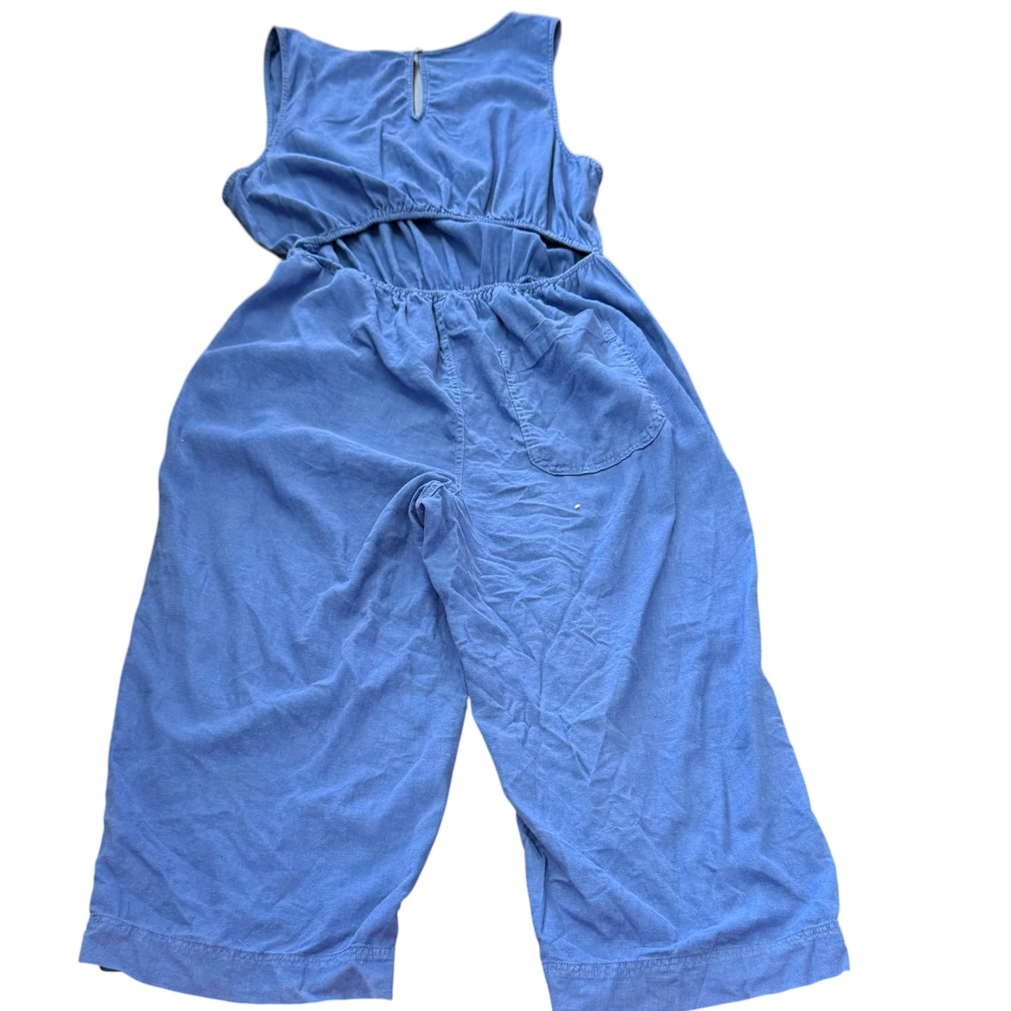 UNIVERSAL THREADS BLUE WIDE LEG CROPPED JUMPSUIT 268 XXL
