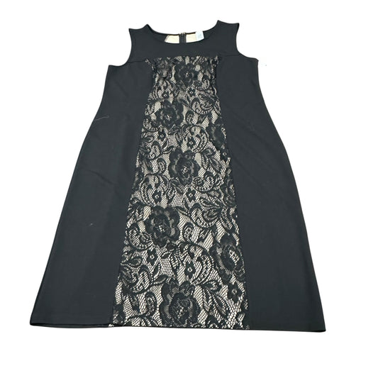 BLACK BEIGE LACE DRESS 54 XL