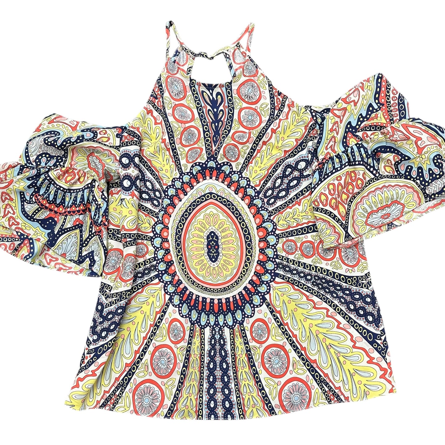 ALICE & TRIXIE MULTICOLOR SILK BLOUSE 249 XS
