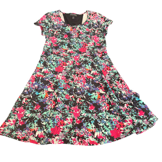 F21 COLORFUL FIT FLARE DRESS 100 3X