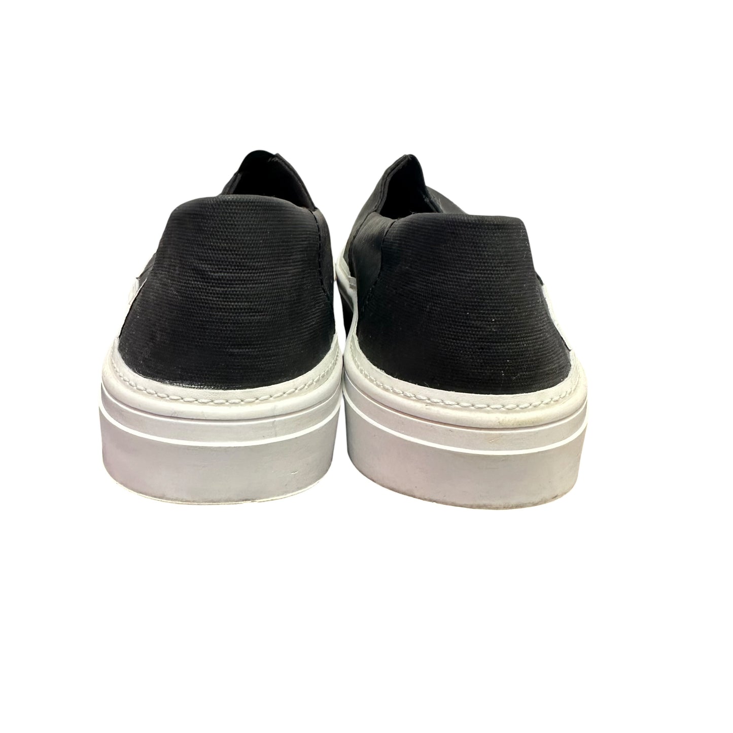 TOMS BLACK SLIP ON SNEAKERS 100 SZ 11