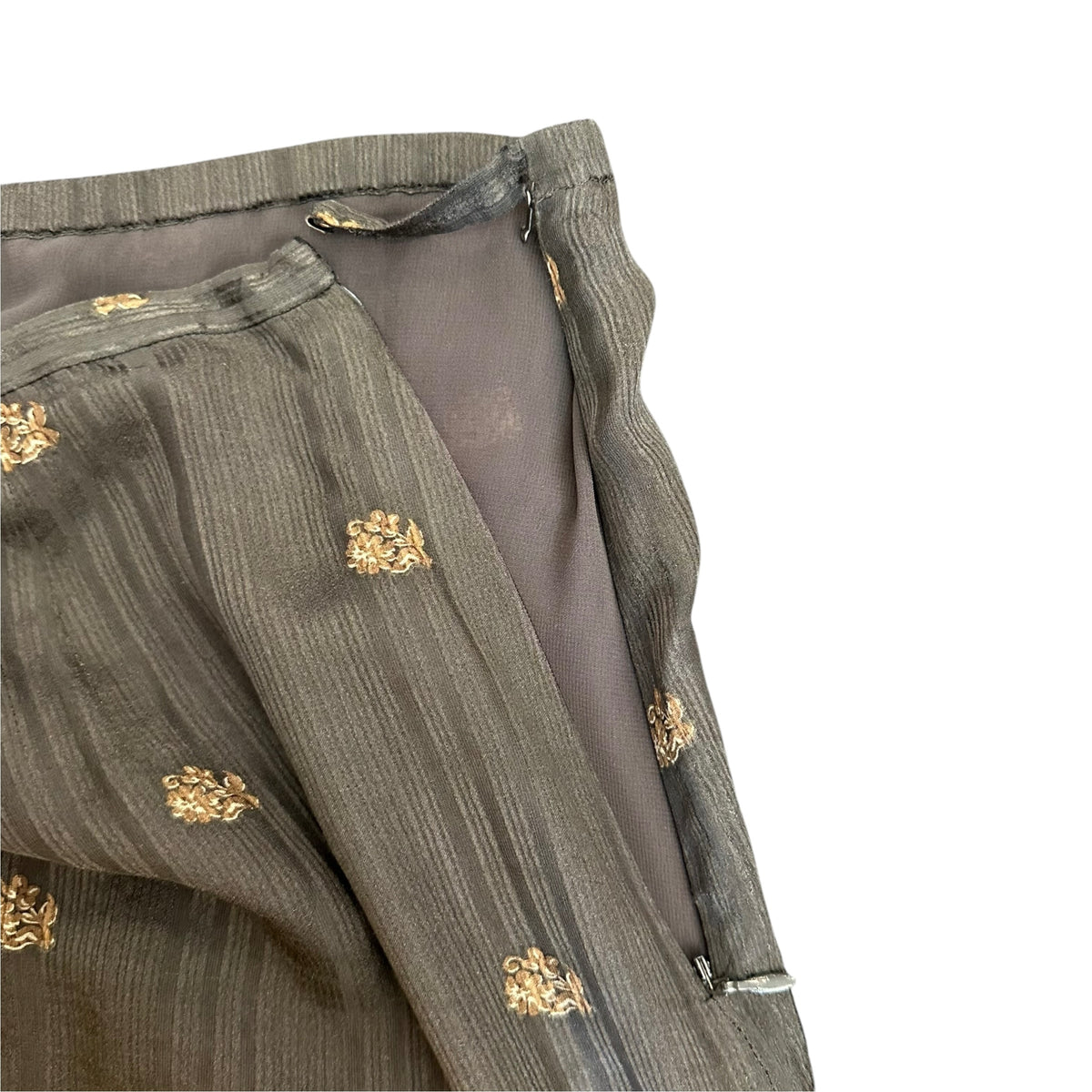 CARLISE VINTAGE 2 PC SILK BLOUSE SET 285 8/10 MEDIUM