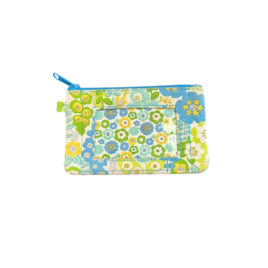 VERA BRADLEY ENGLISH MEADOW POUCH 258 *MISSING KEY RING