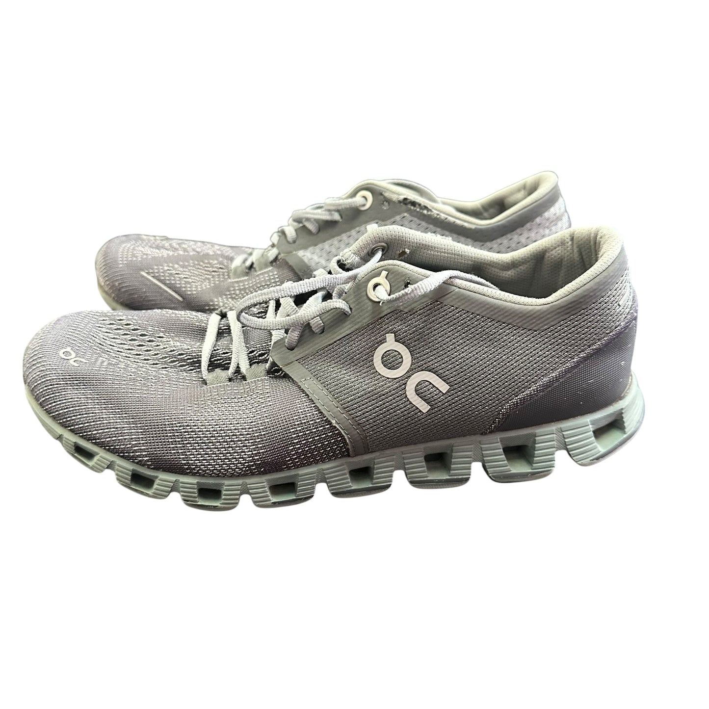 ON CLOUD GRAY RUNNING SHOES SNEAKERS 100 SZ 7