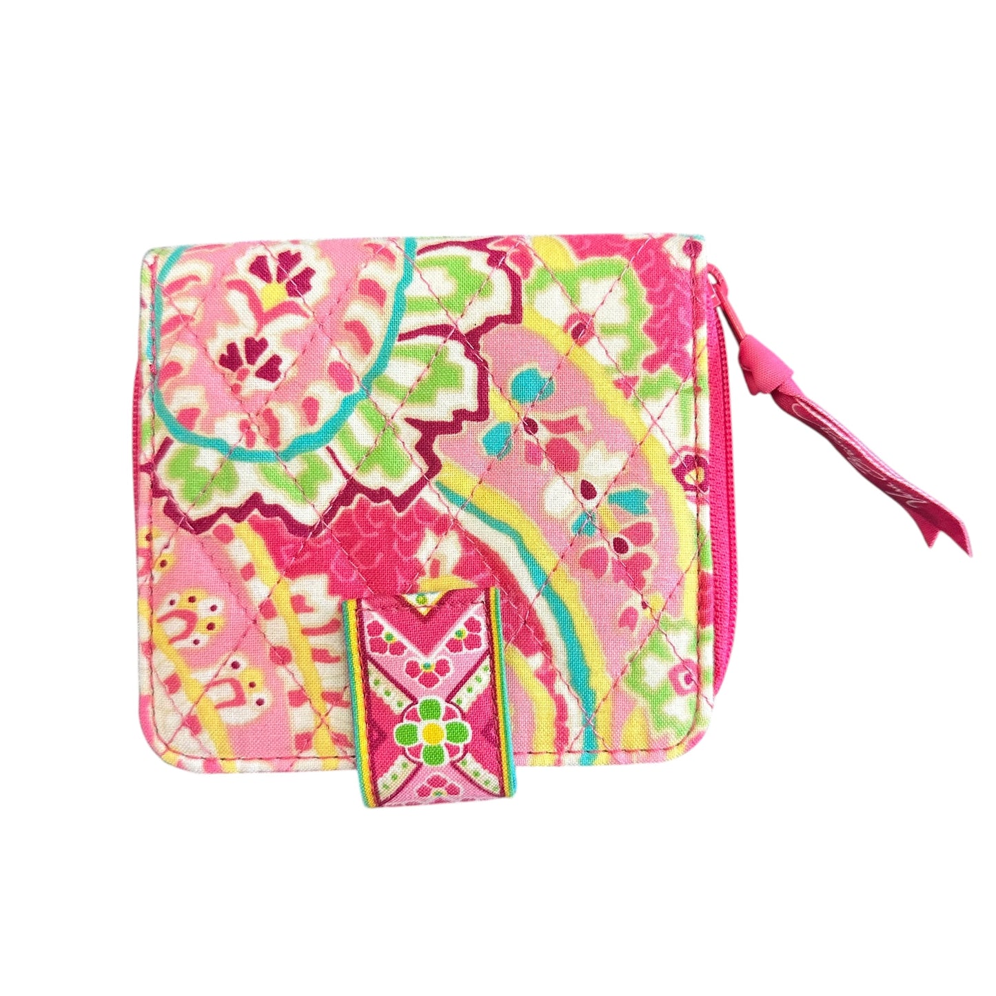 VERA BRADLEY PINK PAISLEY WALLET 258 OS