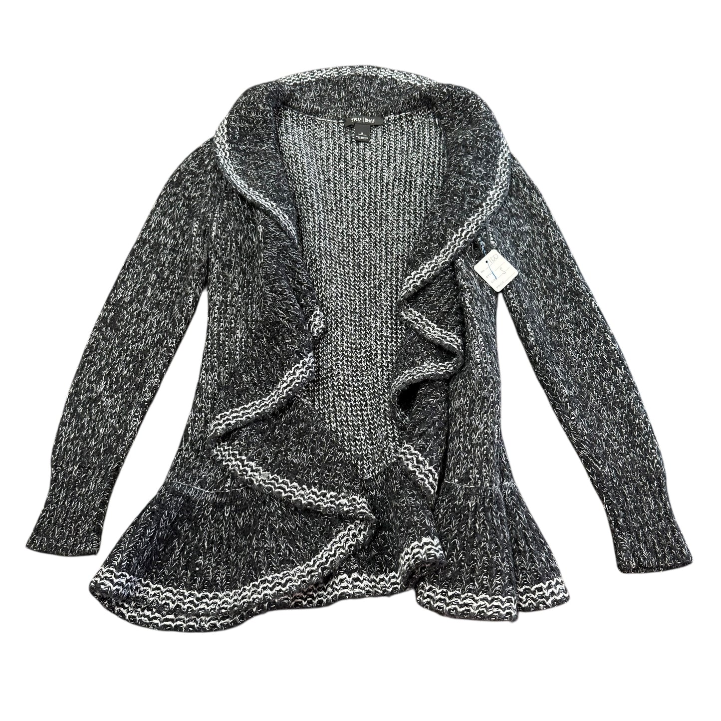 WHITE HOUSE BLACK MARKET OPEN CARDIGAN WOOL BLEND 100 SMALL