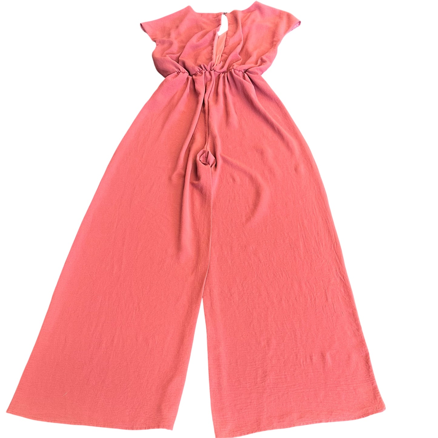 BENEDETTO ROSE PINK WIDE LEG JUMPSUIT 206 MEDIUM