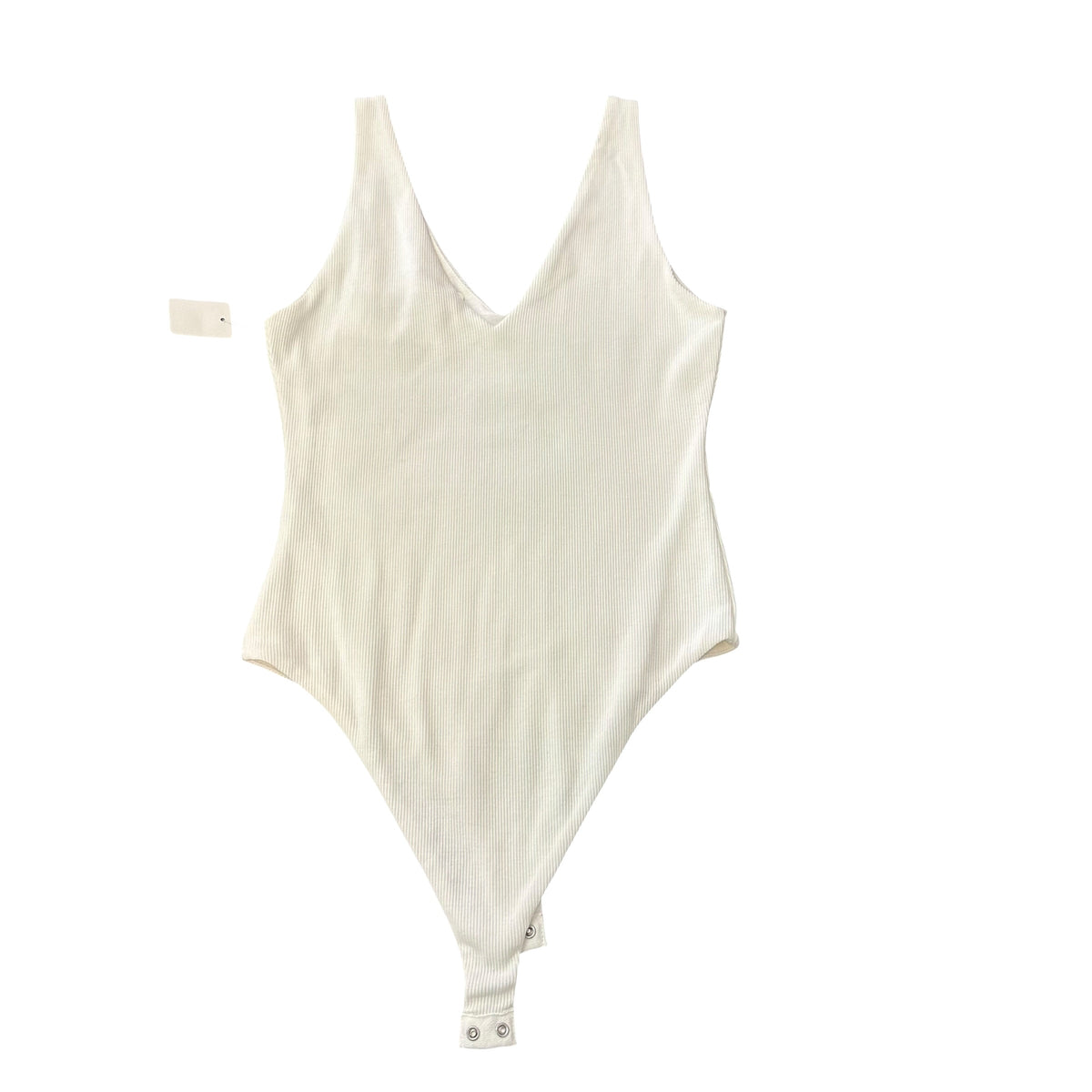 GB BEIGE RIBBED BODYSUIT 27 NWT SMALL