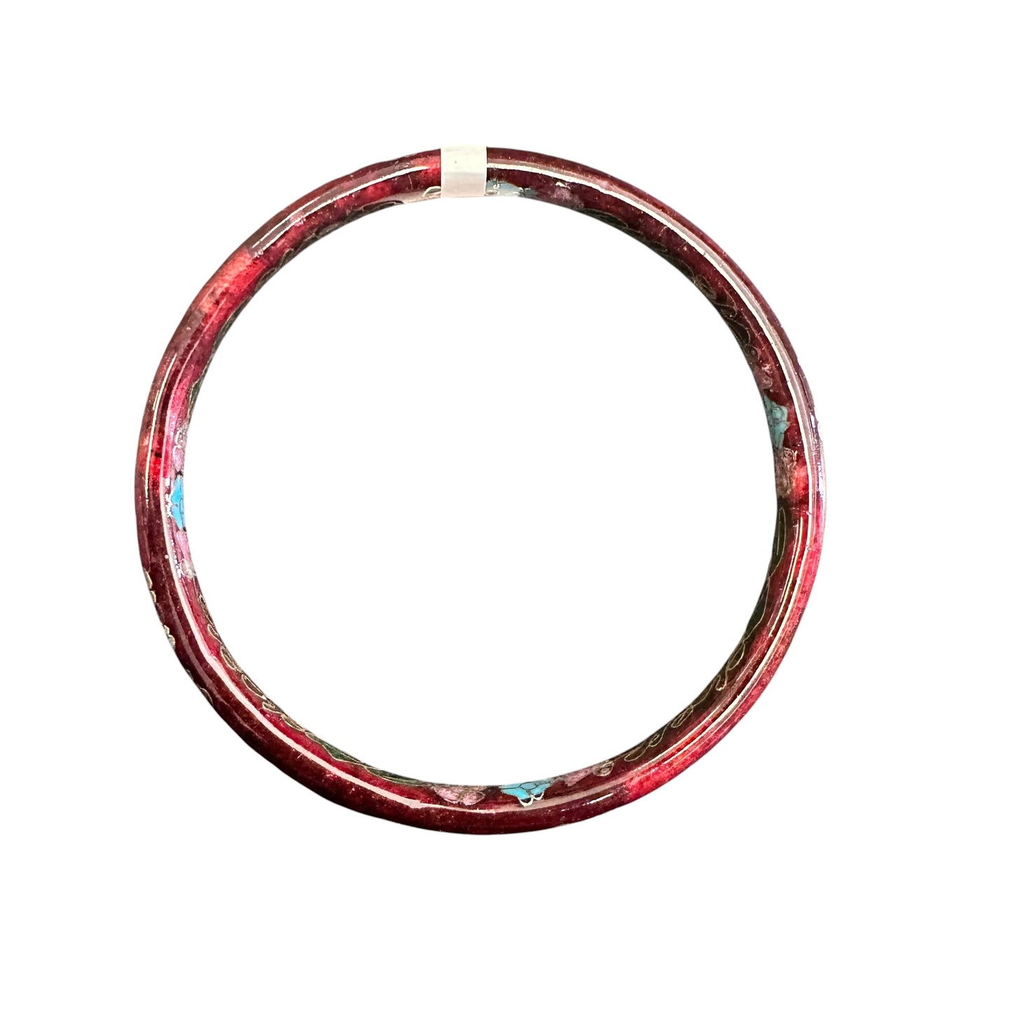 VINTAGE CHINESE EXPORT CLOISBONNE BANGLE BRACELET 100 OS