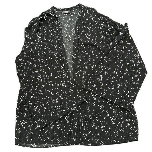 COTTON ON BLACK WHITE STAR KIMONO 100 MEDIUM