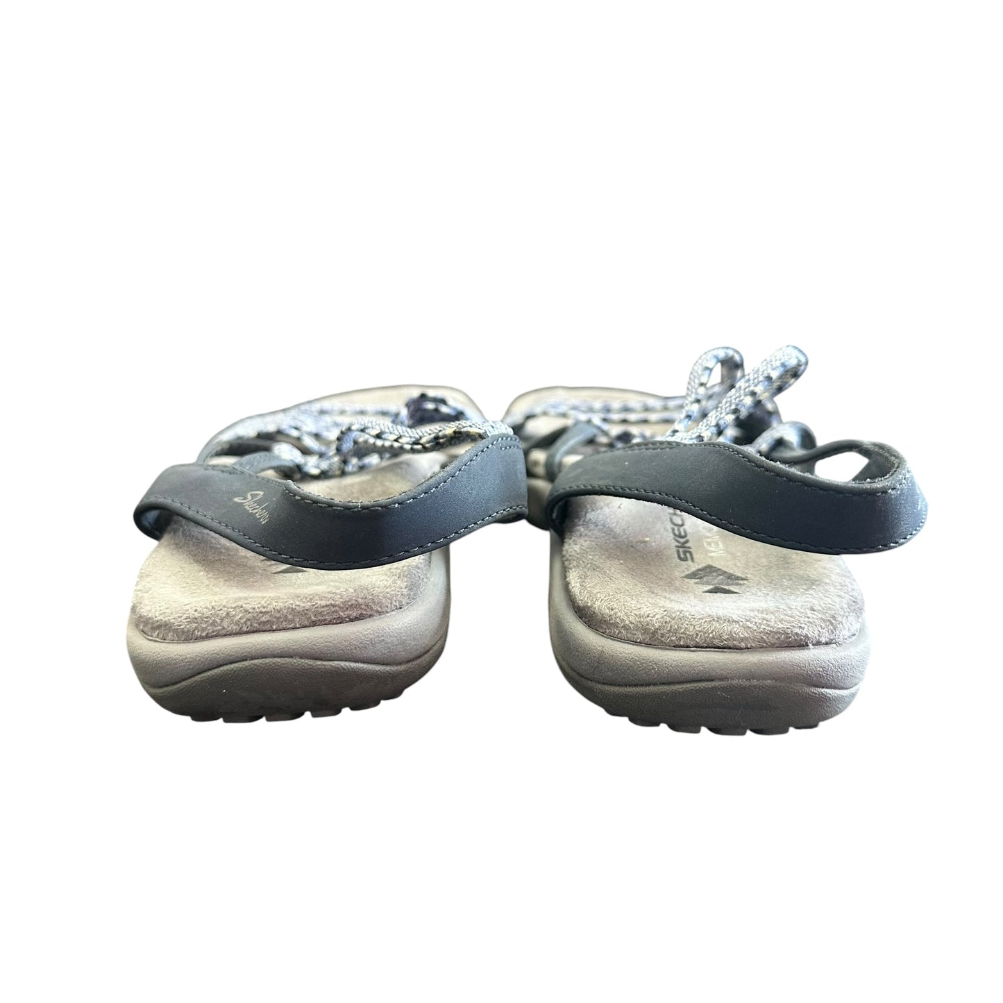 SKETCHERS NAVY COMFORT SANDALS 100 SZ 6