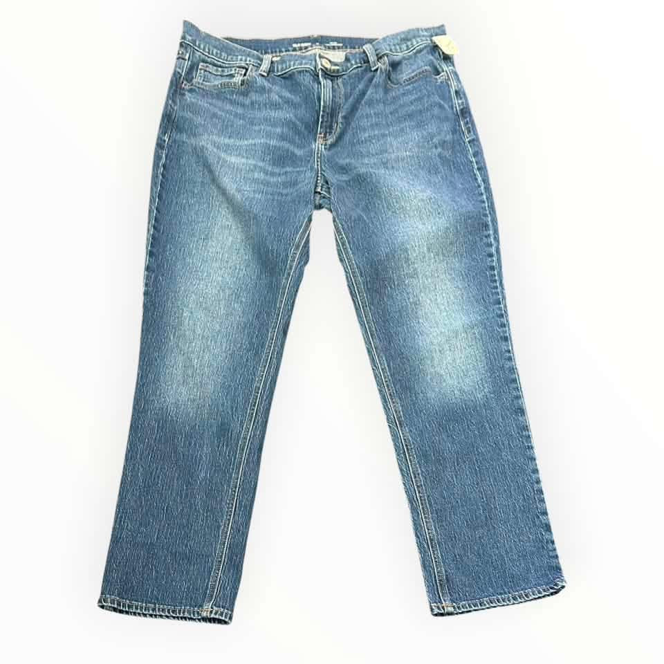 OLD NAVY MID RISE WOW BOYFRIEND JEANS 287 Sz 14