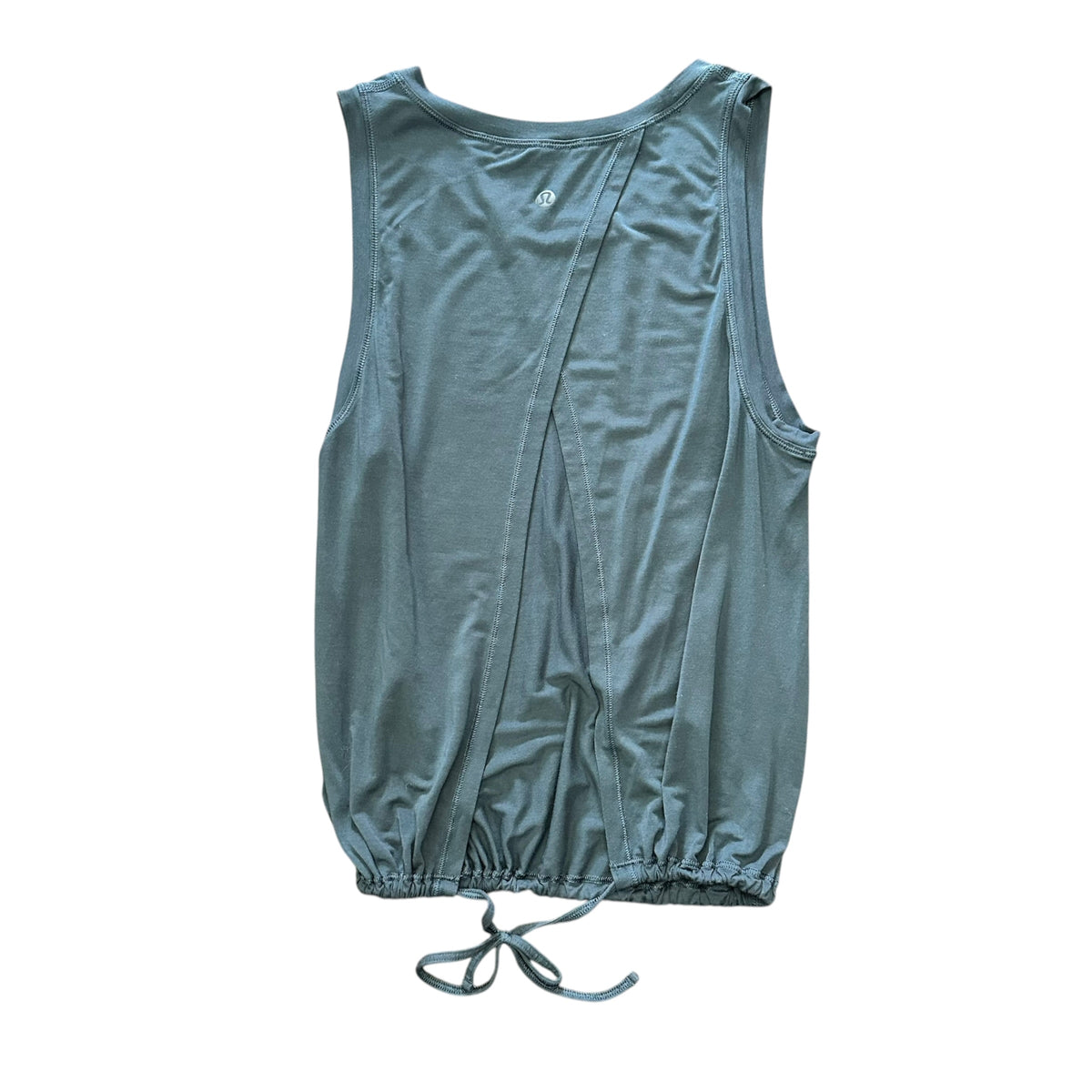 LULULEMON DARK BLUE OPEN BACK TANK TOP 14 MEDIUM