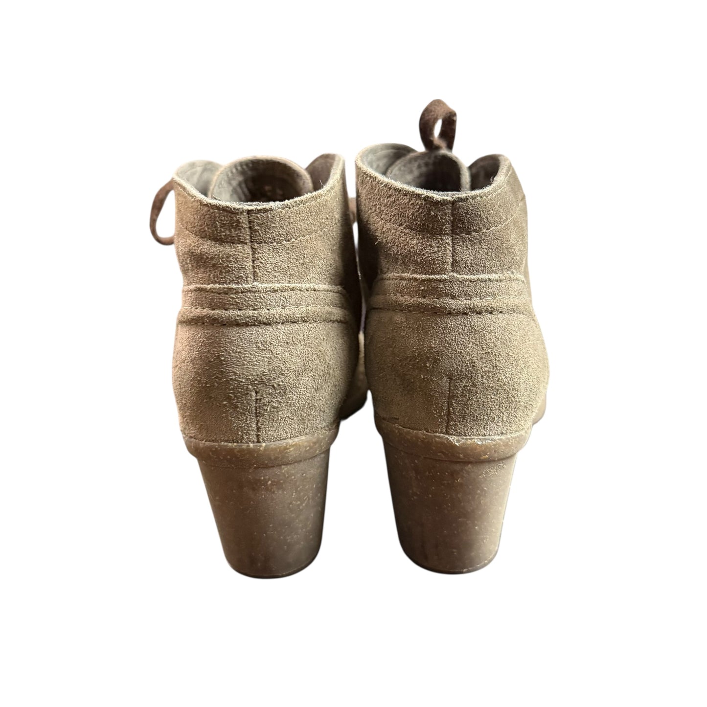 CLARKS CARLETA LYON SUEDE ANKLE BOOT 251 SZ 8M