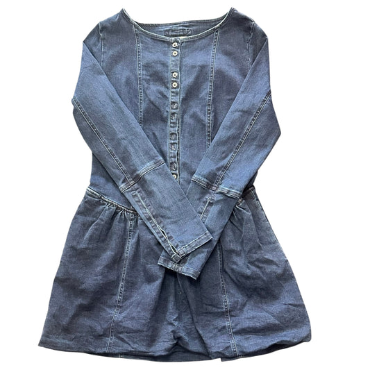 WE THE FREE FREE PEOPLE KENT DRESS BLUE DENIM NWT 26 LARGE