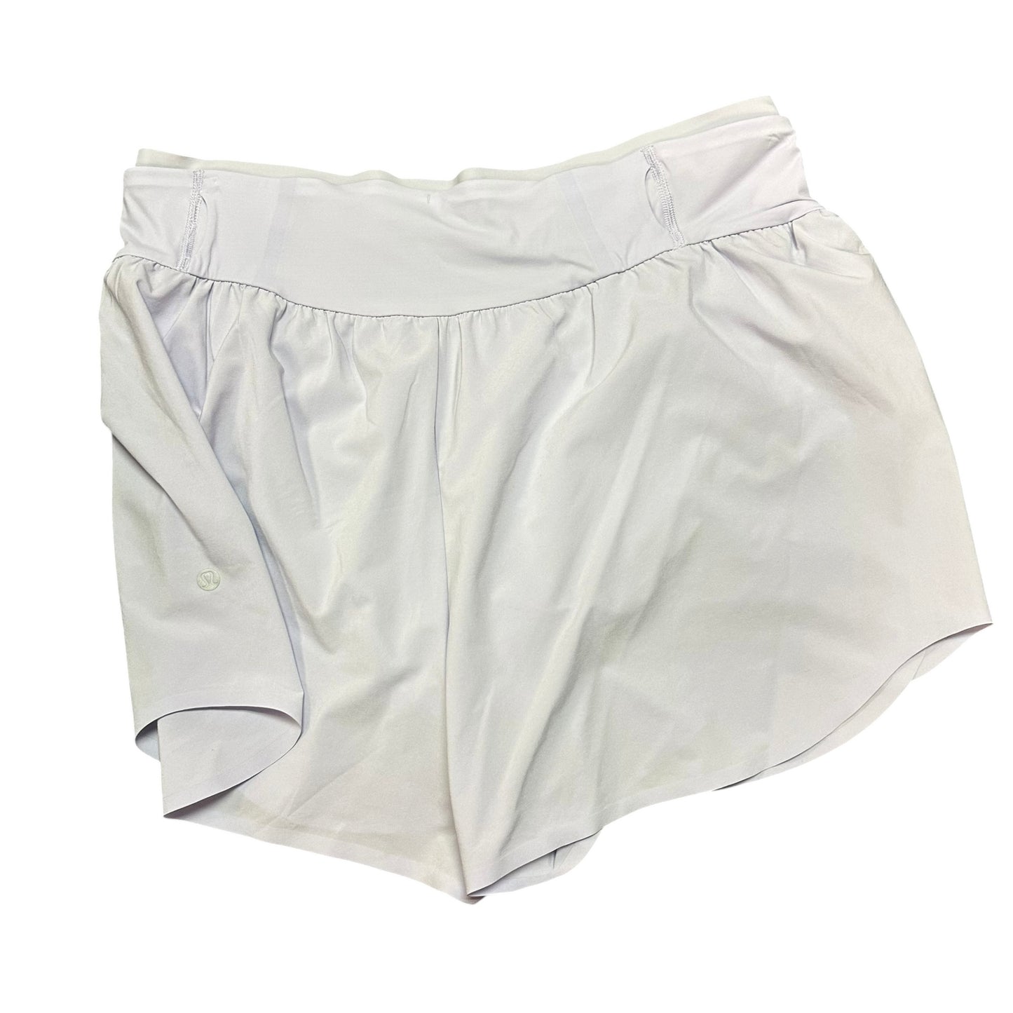 LULULEMON LILAC PURPLE RUNNING SHORTS 100 SZ 14