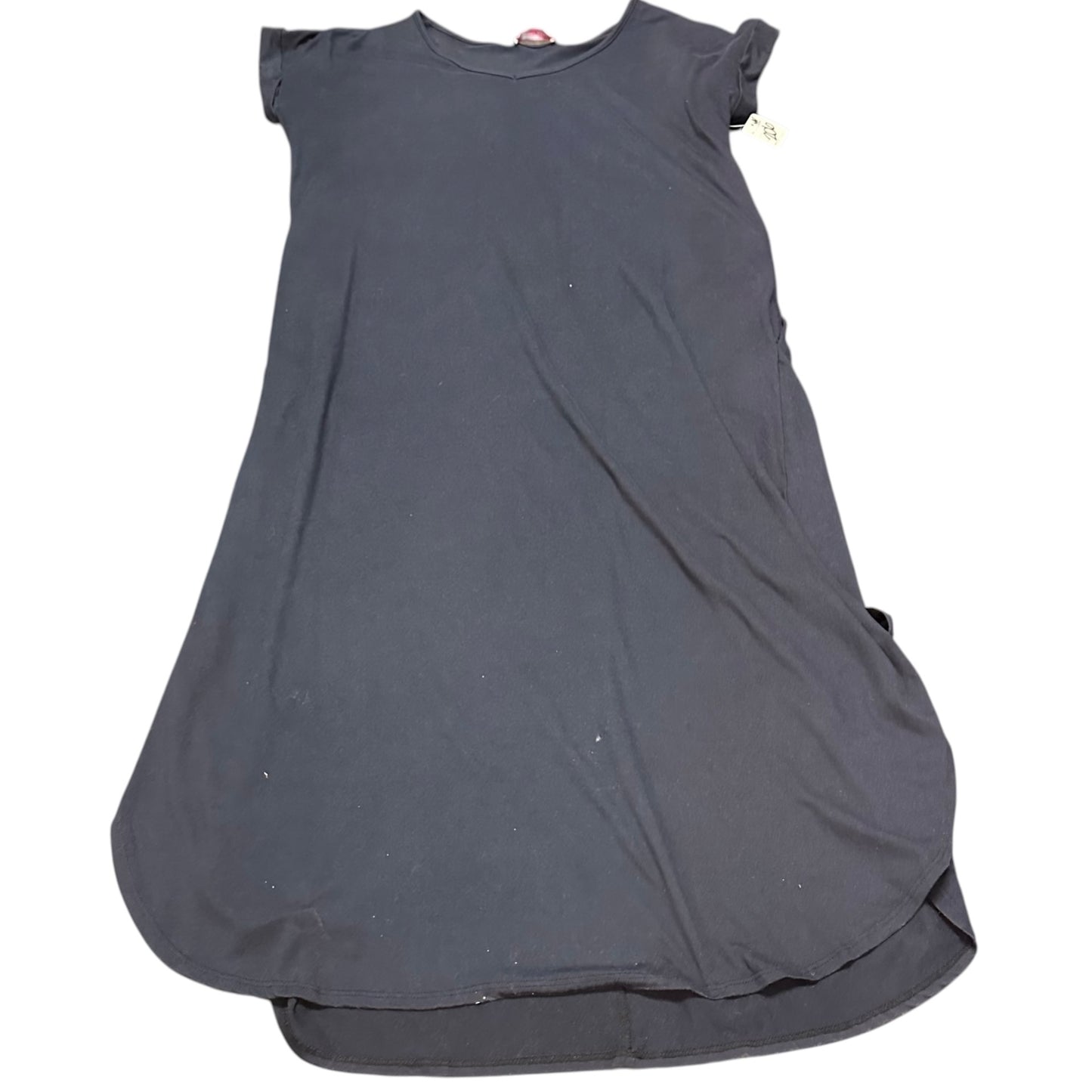 JESS LEA SHORT SLEEVE MAXI NAVY BLUE DRESS 206 MEDIUM *SPOT