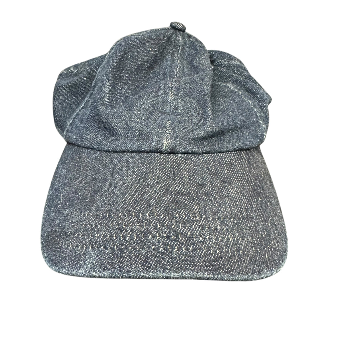 BLUE DENIM CAP EMBROIDERED 44 OS
