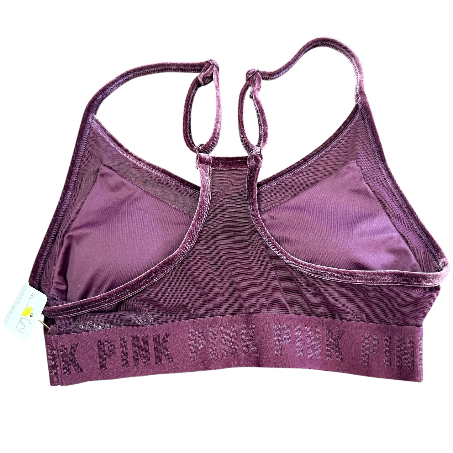 VICTORIA SECRET SPORT SPORTS BRA PURPLE VELVET 64 SMALL