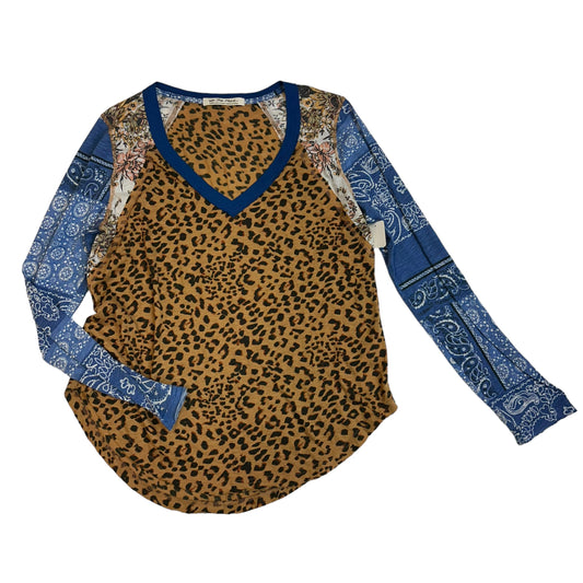 WE THE FREE - ANIMAL PRINT TOP LARGE