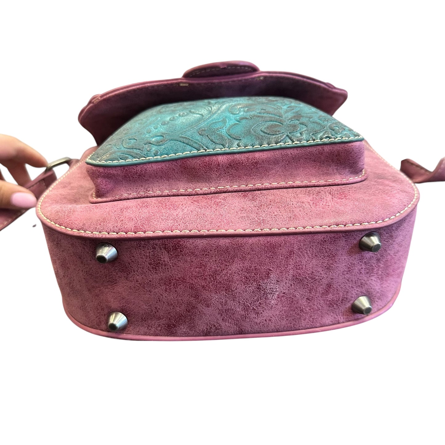 MONTANA WEST RED TURQUOISE CROSSBODY 100 OS