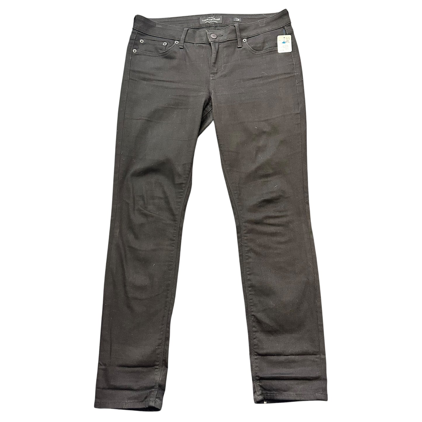 LUCKY BRAND BLACK PANTS 87 SZ 6/28