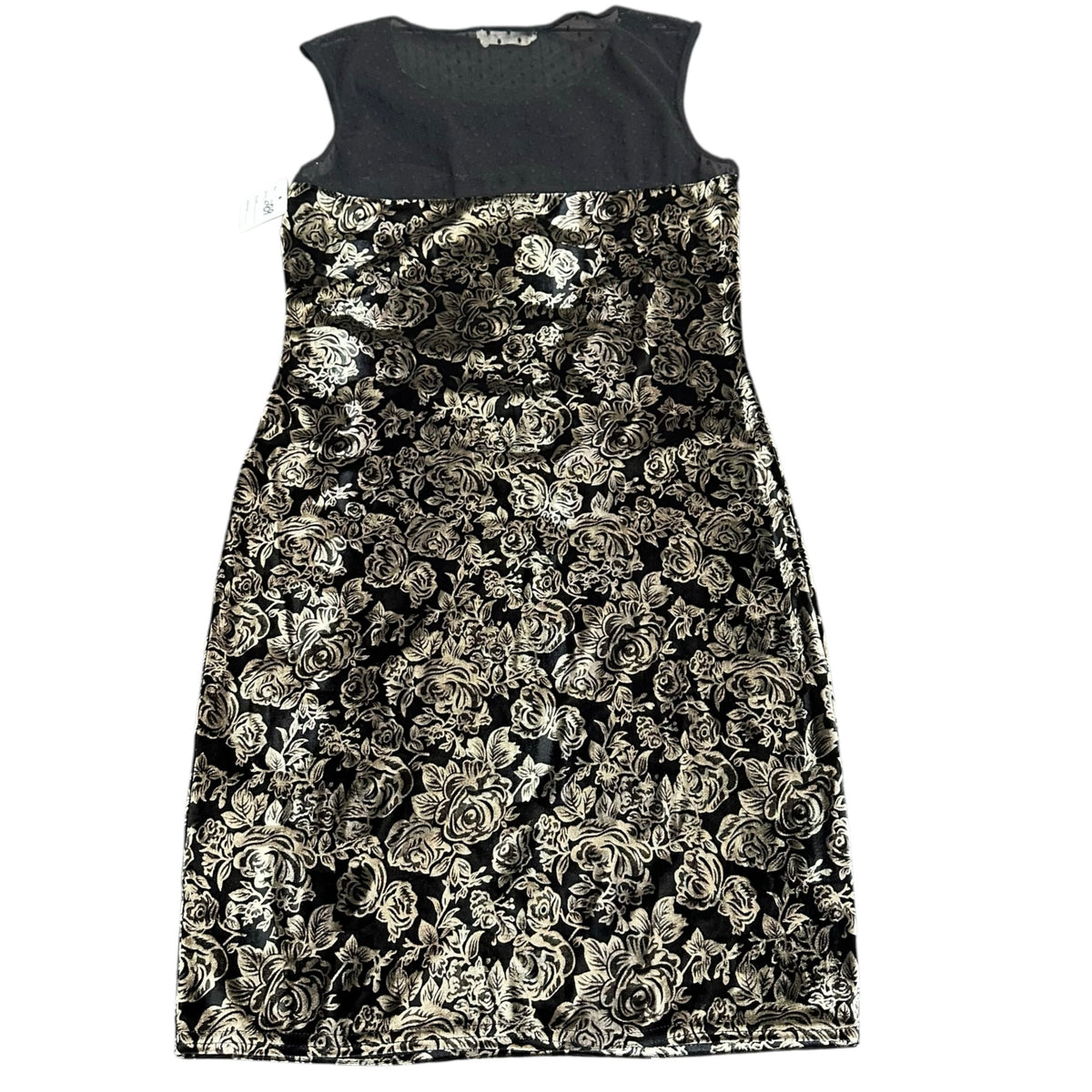ONE & ONLY URBAN OUTFITTERS FLORAL VELOUR DRESS 289 MEDIUM
