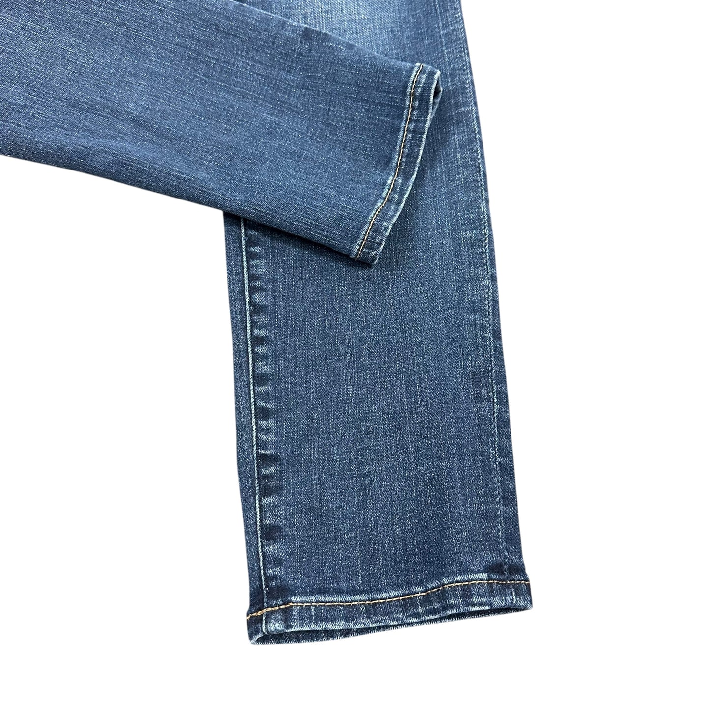 THE LOFT MODERN SKINNY DENIM BLUE JEANS 100 SZ 10/30
