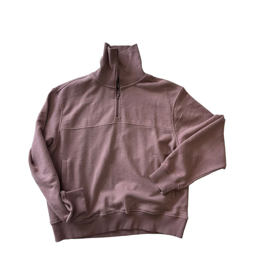 ZYIA ACTIVE - DUSTY ROSE ZIPPER SWEATSHIRT