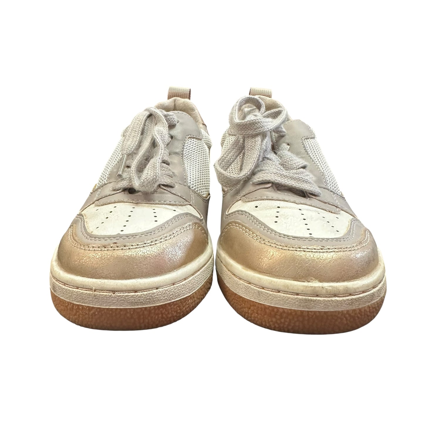 SHU SHOP ROMI TAUPE SUEDE SNEAKERS 122 SZ 6.5