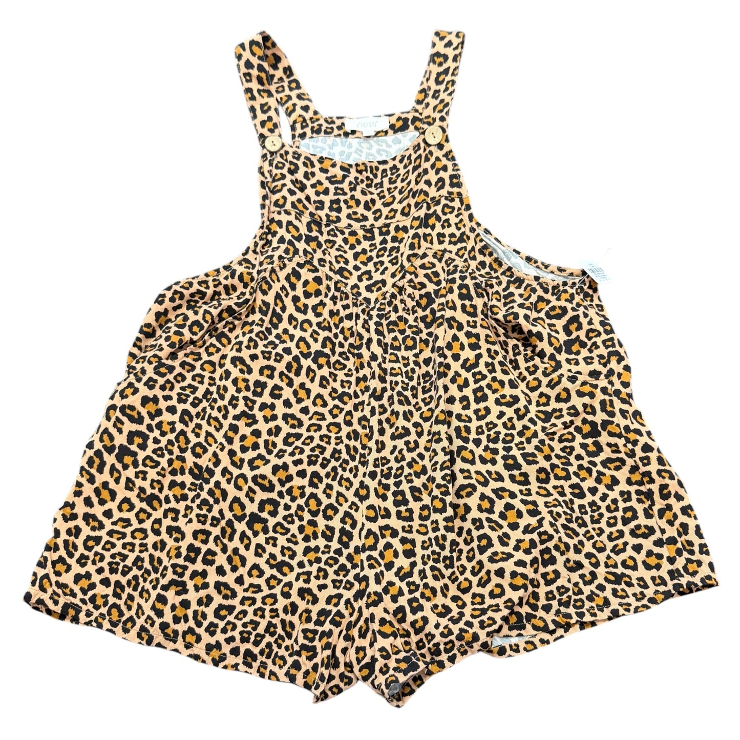 ODDI ANIMAL PRINT SHORTALLS OVERALLS 100 LARGE