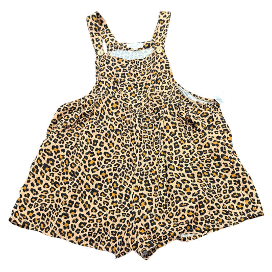 ODDI ANIMAL PRINT SHORTALLS OVERALLS 100 LARGE