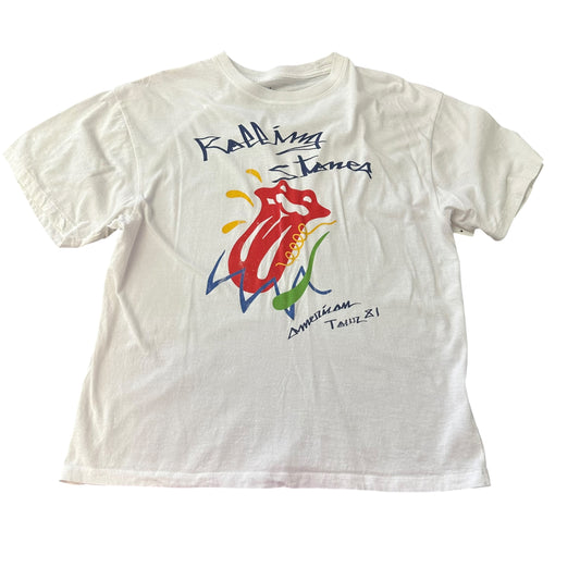 ROLLING STONE WHITE TSHIRT 122 SMALL