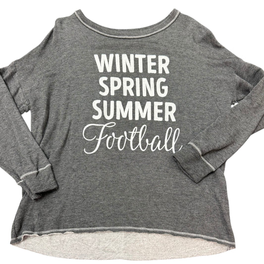WINTER SPRING SUMMER FOOTBALL ZUTTER SWEATSHIRT 117 MEDIUM