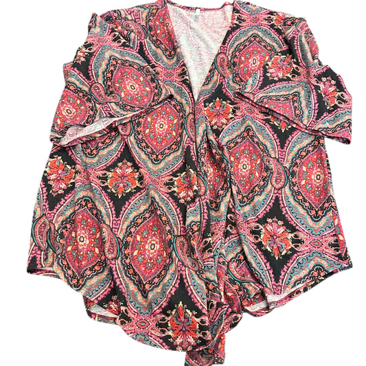 PINK BLUSH COLORFUL OPEN CARDIGAN 244 2/3X
