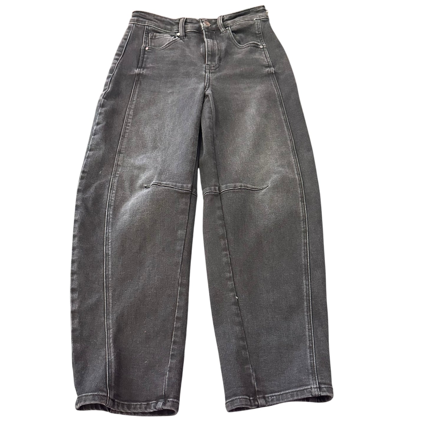 RISEN JEANS BLACK BARREL 158 SZ 1/25