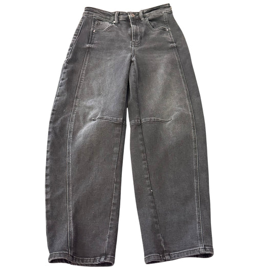 RISEN JEANS BLACK BARREL 158 SZ 1/25