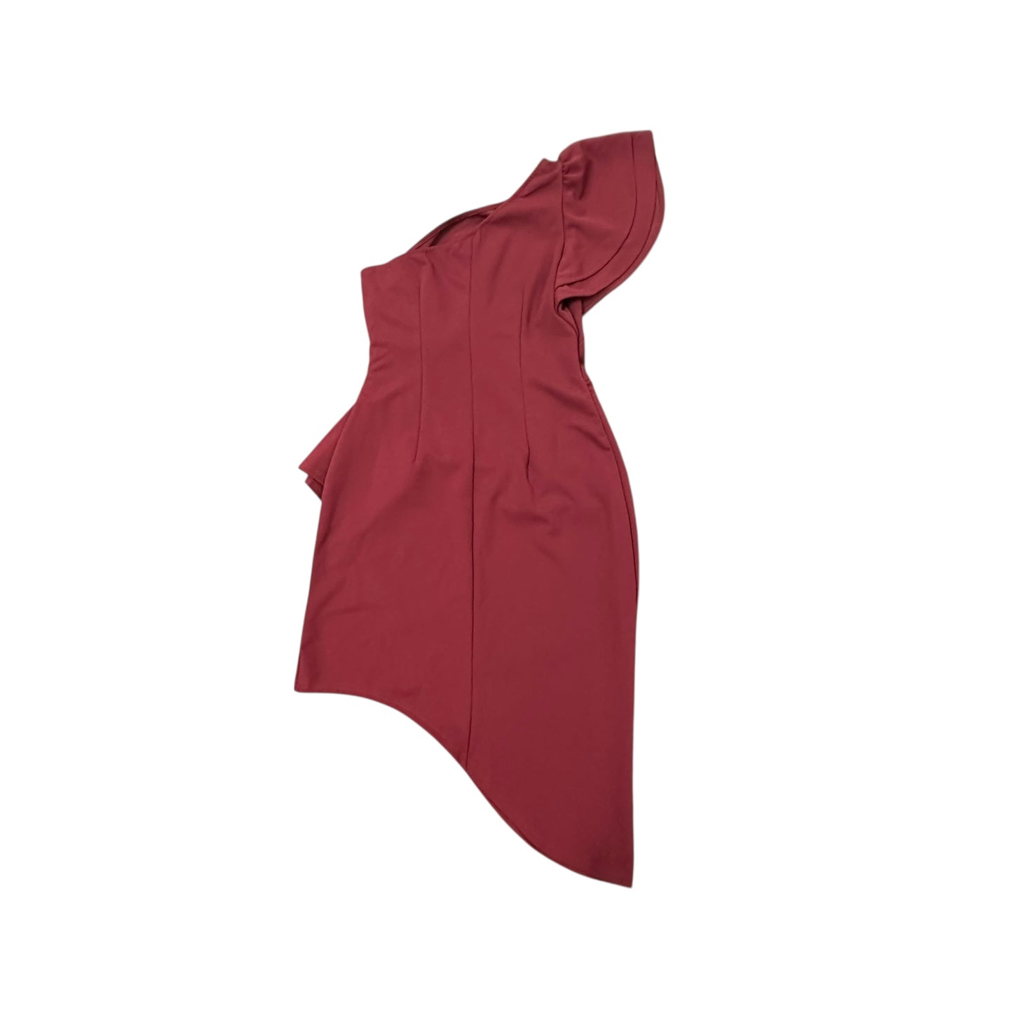 BTFBM MAROON ONE SHOULD RUFFLE DRESS NWT 202 LARGE