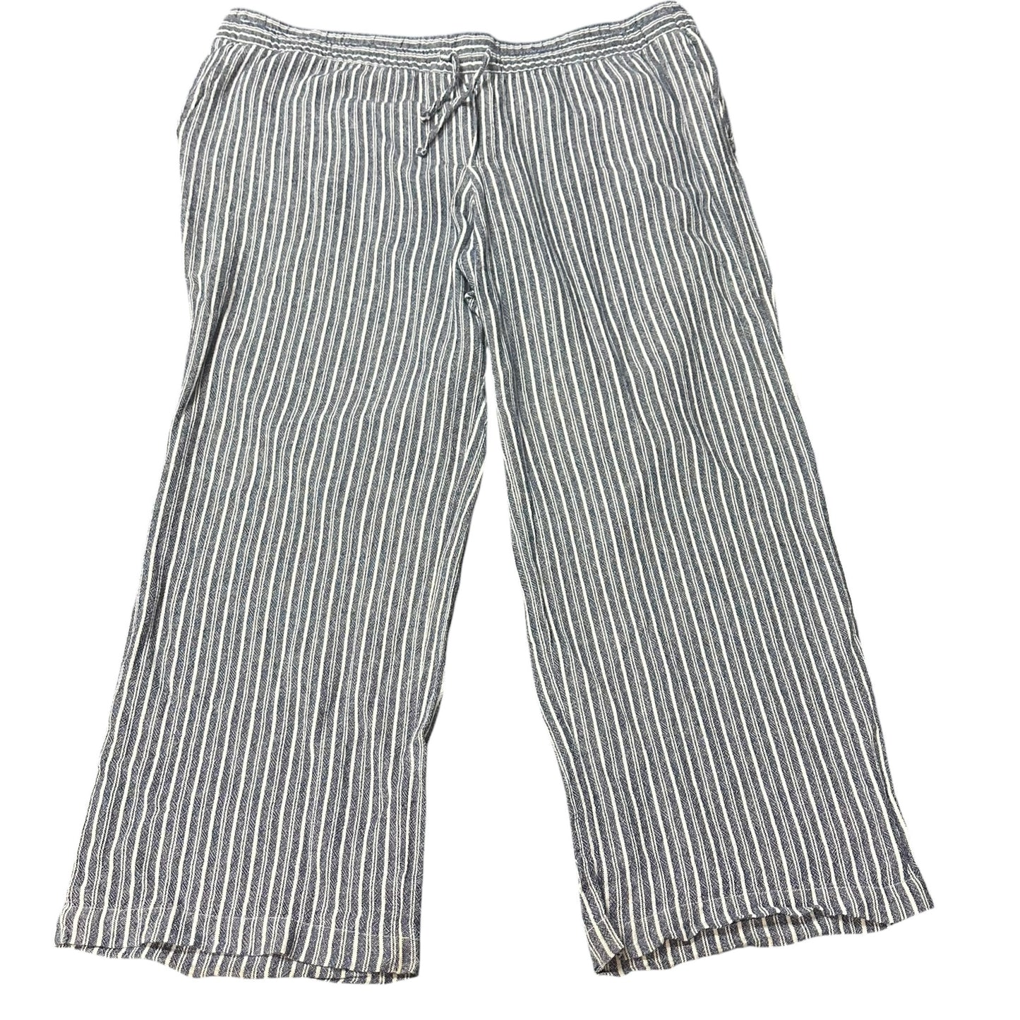 OLD NAVY NAVY PULL ON PANTS ELASTIC WAISTBAND 270 XL