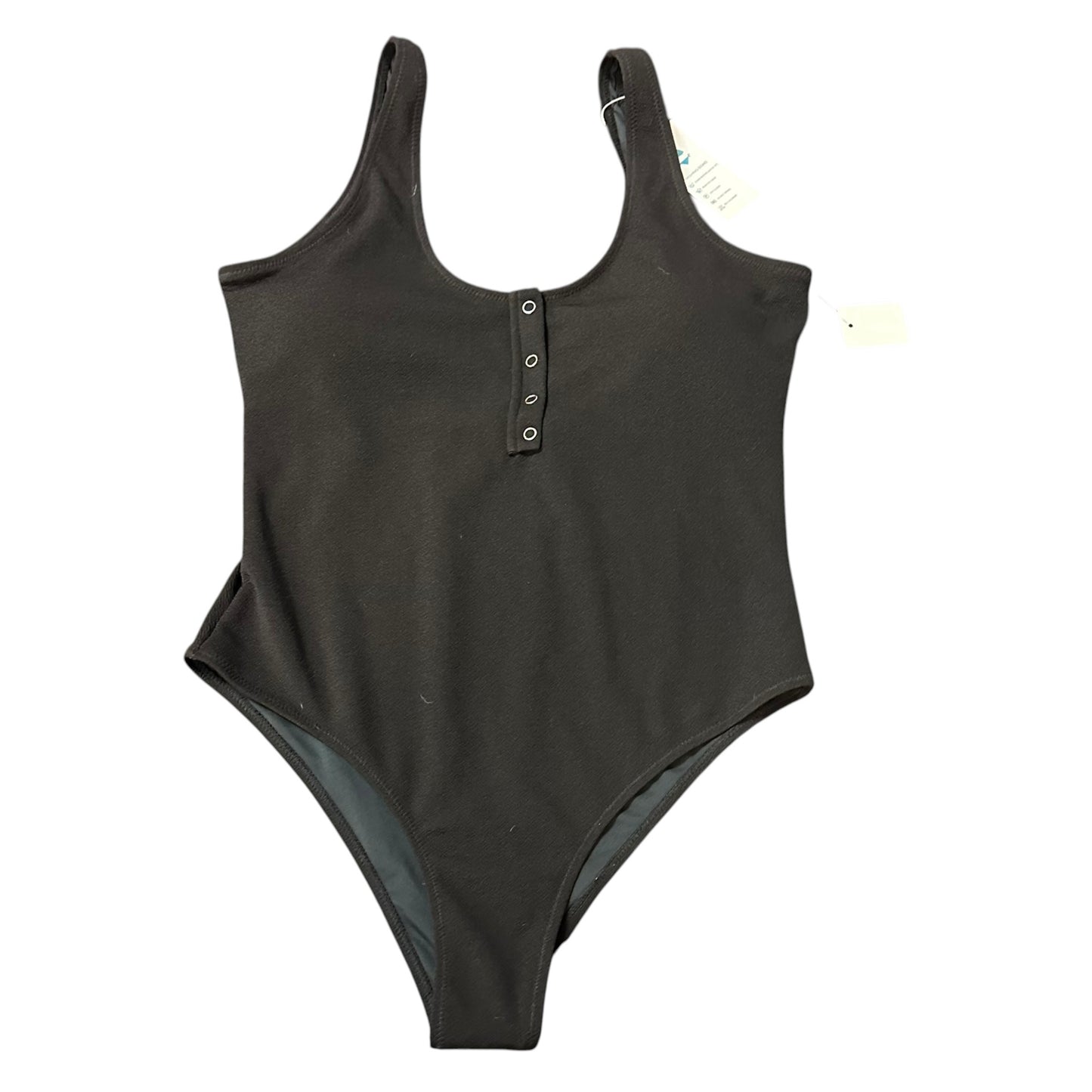BEACHSISSI BLACK SWIMSUIT 1 PC NWT 82 LARGE