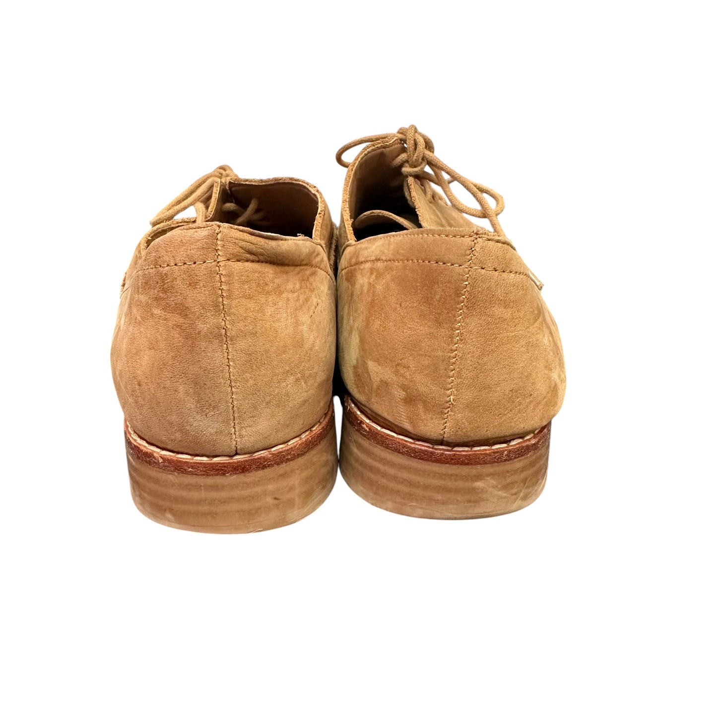 ALDO BROGUE LACE UP SHOES CAMEL BROWN 263 SZ 8
