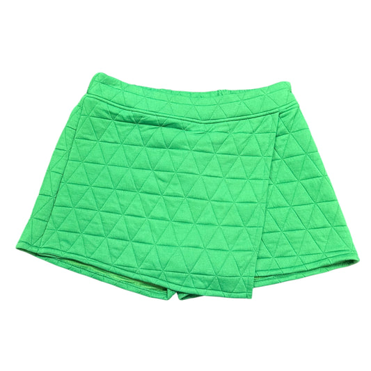 TCEC GREEN QUILTED SKORT NWT 100 LARGE