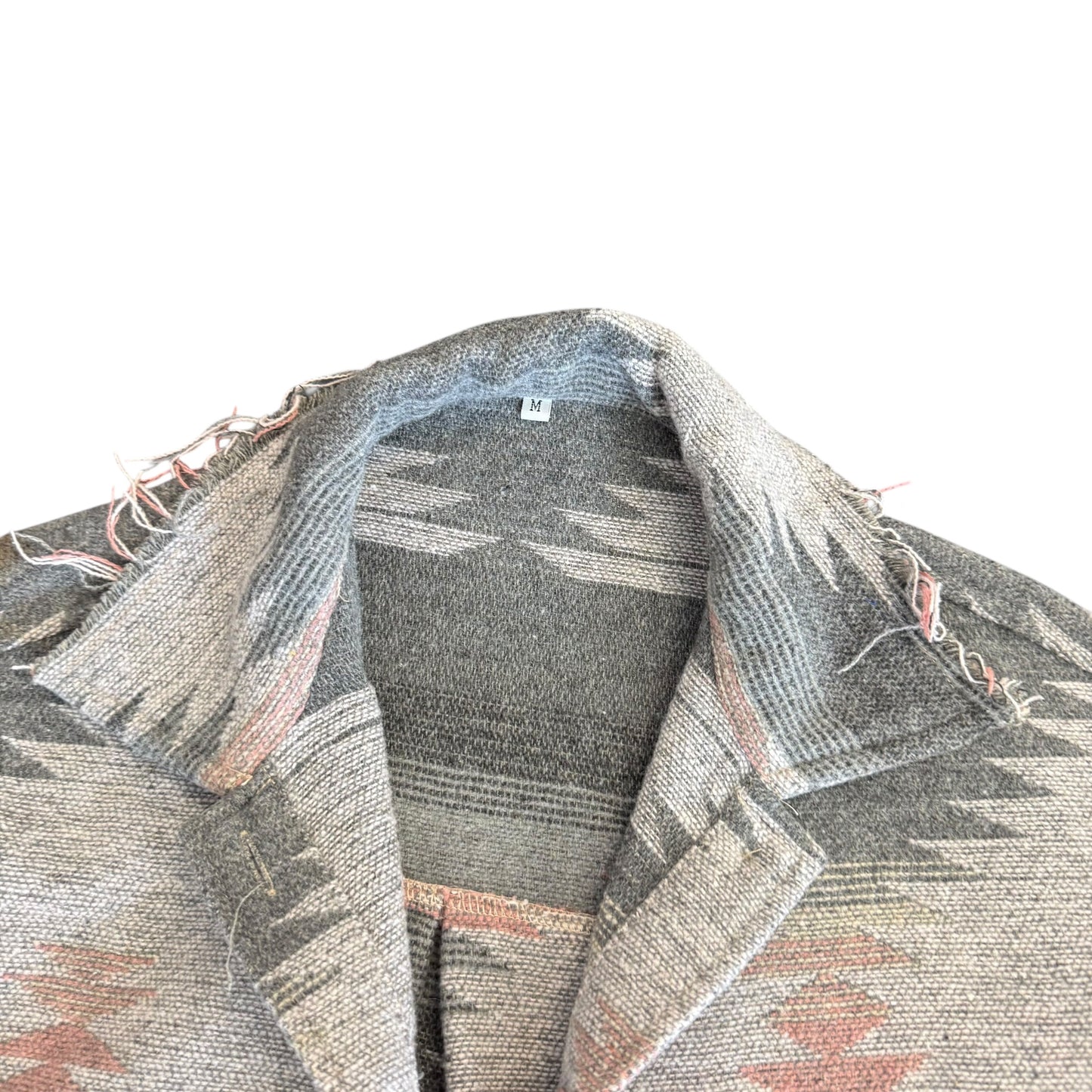 GRAY PINK SOUTHWESTERN JACKET 100 MEDIUM