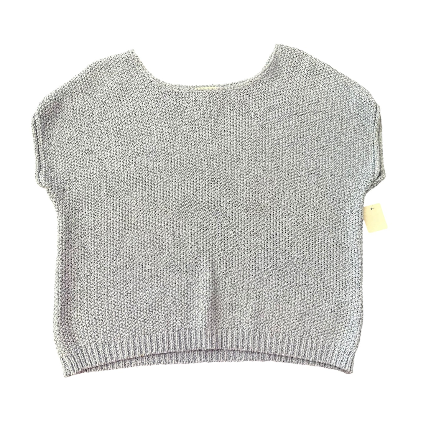 JESSICA SIMPSON LIGHT BLUE KNIT OPEN KNIT SWEATER 122 MEDIUM