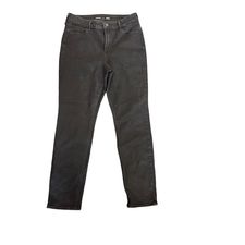 OLD NAVY HIGH RISE STRAIGHT BLK DENIM - SZ 10 - 26