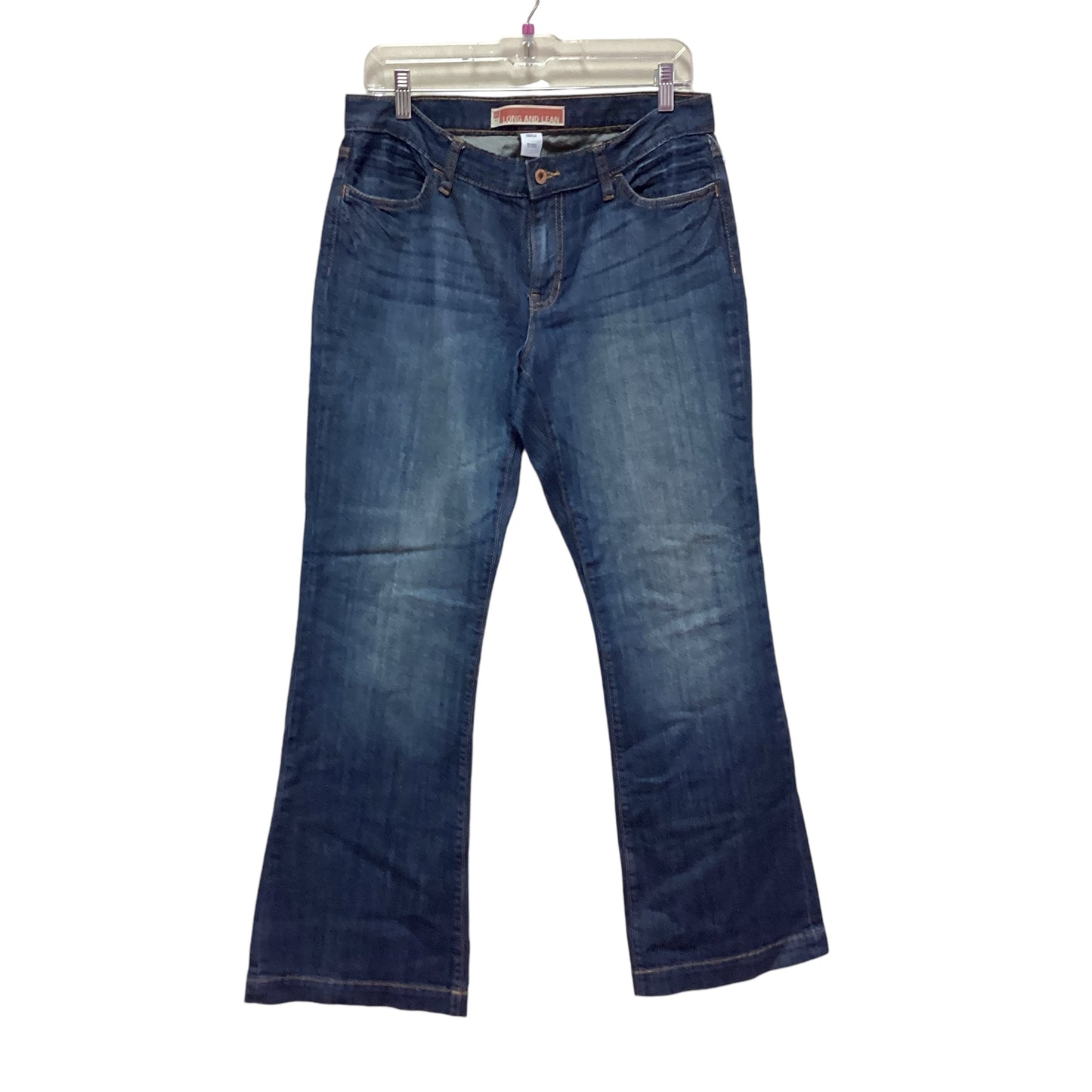 GAP LONG AND LEAN BLUE JEANS - 8 ANKLE - 80