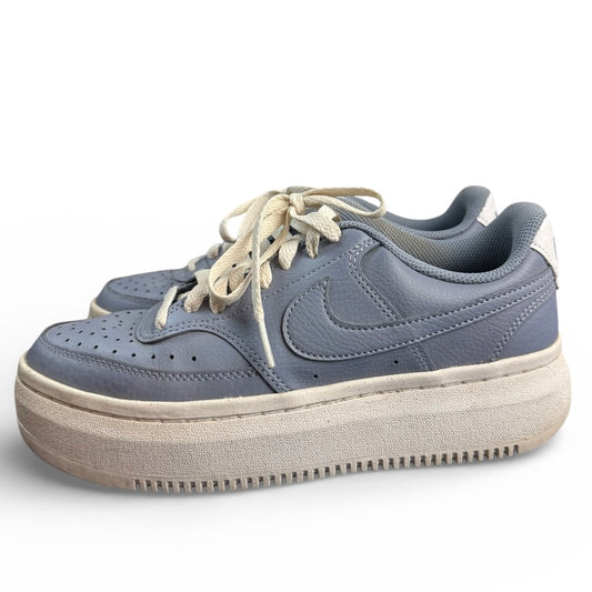 NIKE COURT VISION ALTA ASHEN SLATE PLATFORM SNEAKERS 100 SZ 9