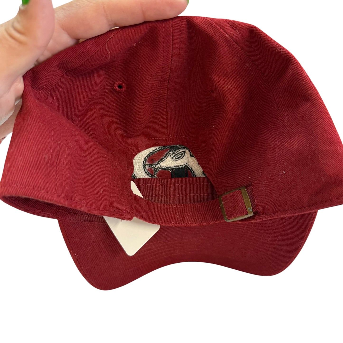 DARK RED DIAMOND BACKS ADJUSTABLE CAP 263 OS