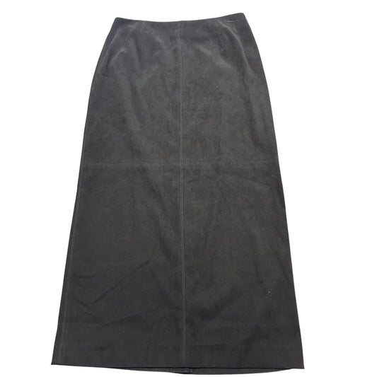 TALBOTS VINTAGE BLACK LONG STRAIGHT SKIRT NWT 143